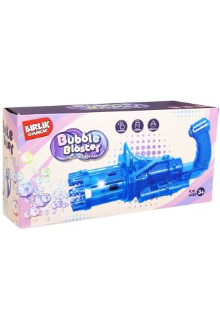 Işıklı Şeffa Mini Gun Balon Tabancası 20 Cm 663-1