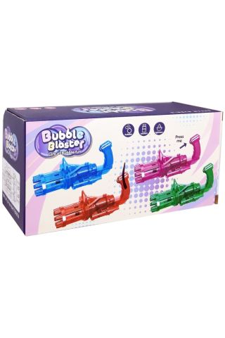 Işıklı Şeffa Mini Gun Balon Tabancası 20 Cm 663-1