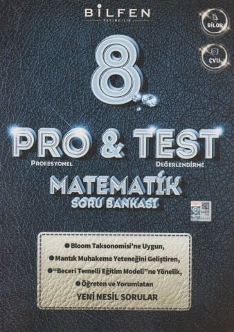 Bilfen Yayıncılık  8. Sınıf Matematik ProTest Soru Bankası
