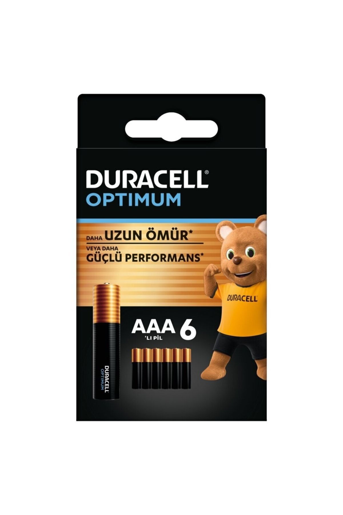 Optimum Aaa Alkalin Ince Kalem Pil, 1,5 V Lr03/mn2400, 6’lı Paket