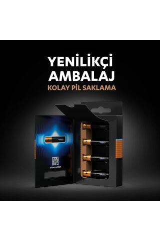 Optimum Aaa Alkalin Ince Kalem Pil, 1,5 V Lr03/mn2400, 6’lı Paket