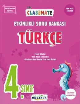Okyanus Yayıncılık 4. Sınıf Classmate Türkçe Etkinlikli Soru Bankası