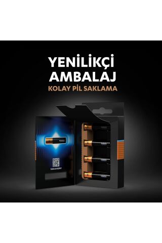 Optimum Aa Alkalin Pil, 1,5 V Lr6 Mn1500, 6’li Paket