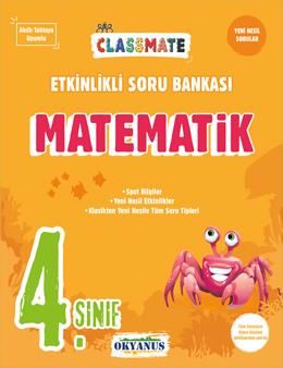 Okyanus Yayıncılık 4. Sınıf Classmate Matematik Etkinlikli Soru Bankası