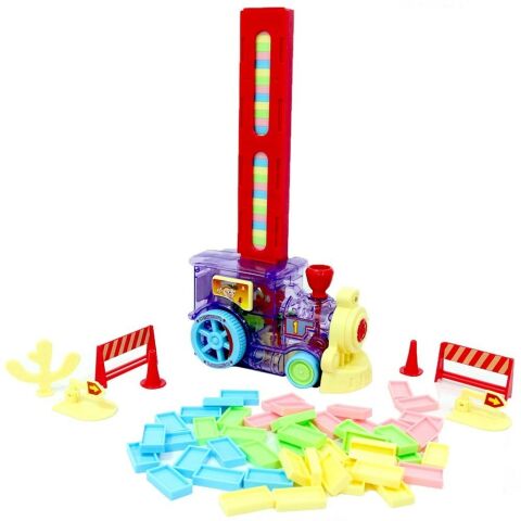 Can Toys Pilli Domino Yerleştiren Tren