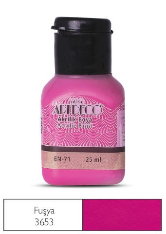 Artdeco Akrilik Boya 25ml Fuşya 3653