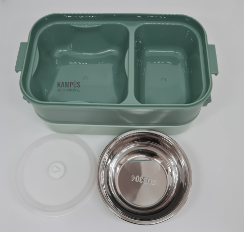Vagonlife VGN465 Yeşil 1500ML Lunch Box