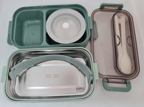 Vagonlife VGN465 Yeşil 1500ML Lunch Box