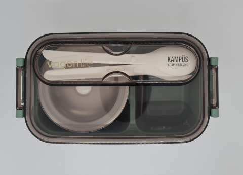Vagonlife VGN465 Yeşil 1500ML Lunch Box