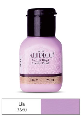 Artdeco Akrilik Boya 25ml Lila 3660