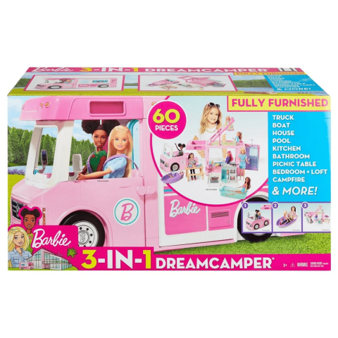 Barbie'nin Üçü Bir Arada Rüya Karavanı GHL93