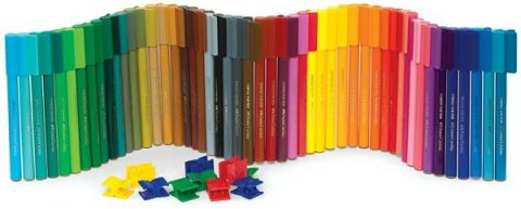 Faber Castell Eğlenceli Keçeli Kalem 50Li