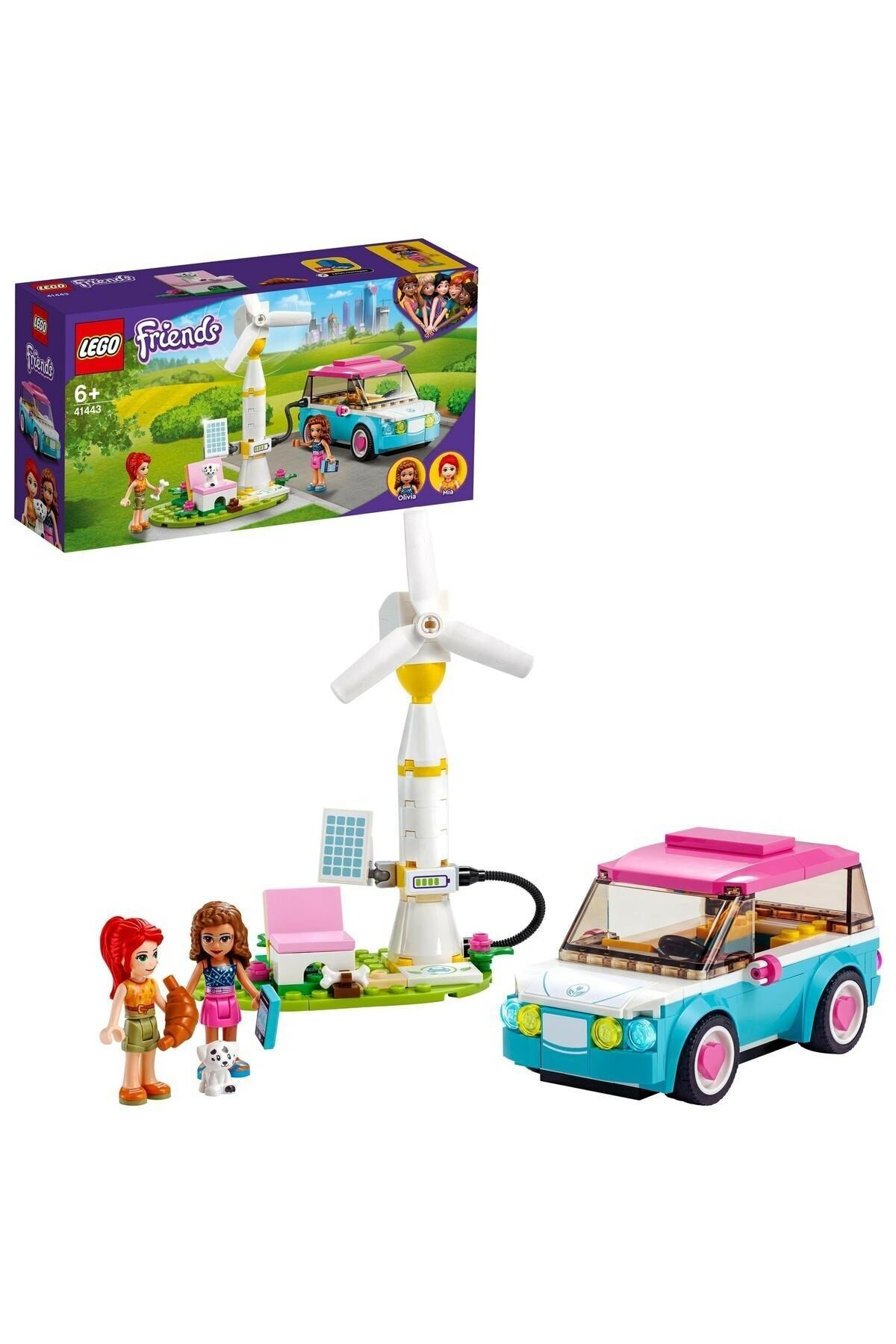 Friends Olivia'nın Elektrikli Arabası 41443 Yapım Seti (183 Parça)