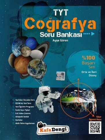 Kafa Dengi TYT Coğrafya Orta ve İleri Düzey Soru Bankası