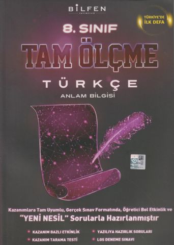 Bilfen Yayıncılık 8. Sınıf Türkçe Tam Ölçme