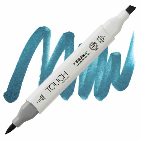 Touch Twin Brush Marker - Marine Blue B62