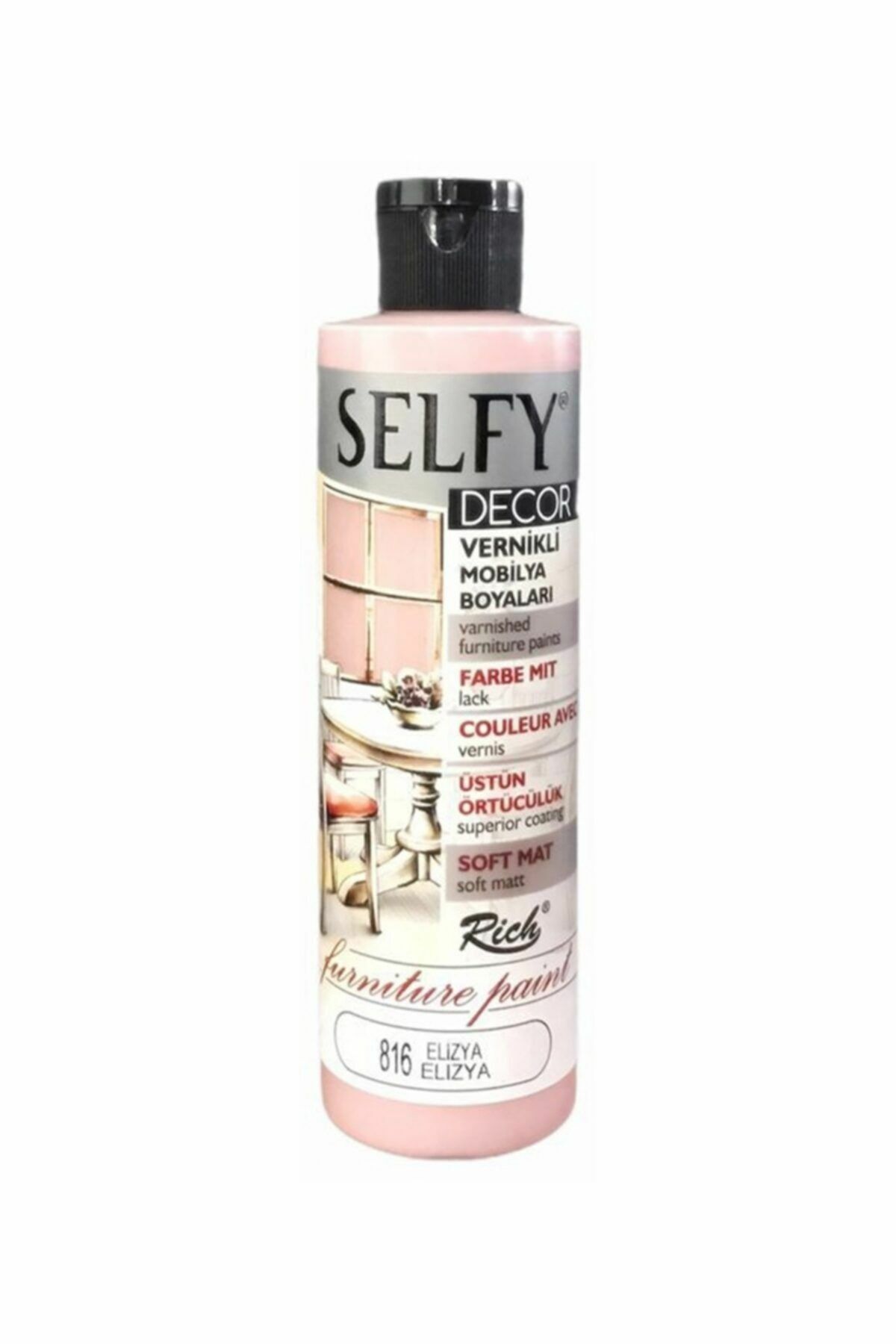 Selfy Decor Elizya Vernikli Mobilya Boyası 240 cc