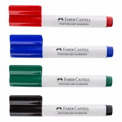 Faber Castell Whiteboard Markers 4 Renk