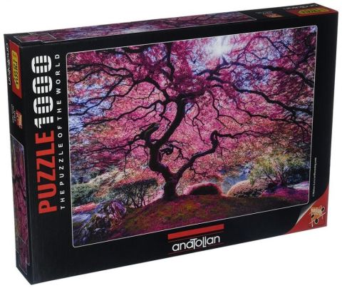 Anatolian Pink Tree 1037 48x66 1000 Parça Puzzle