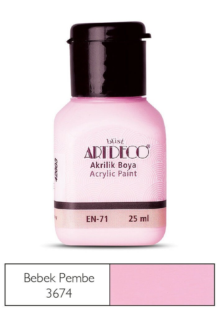Artdeco Akrilik Boya 25ml Bebek Pembe 3674