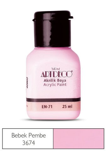 Artdeco Akrilik Boya 25ml Bebek Pembe 3674