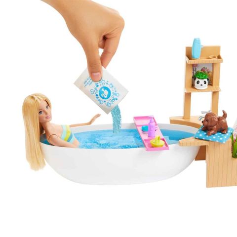 Barbie GJN32 Bebek Spa Günü Oyun Seti