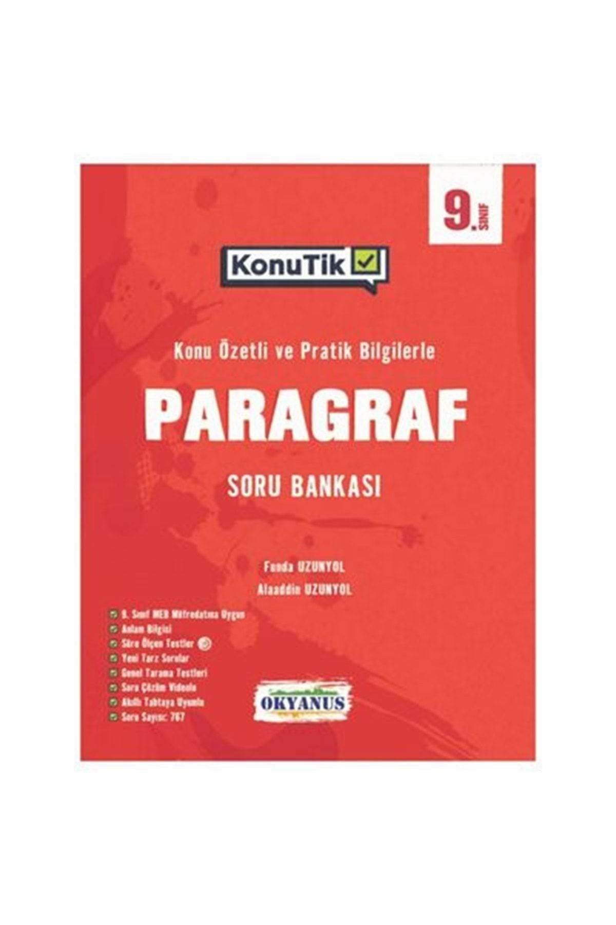 2023 Konutik 9. Sınıf Paragraf Soru Bankası