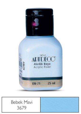 Artdeco Akrilik Boya 25ml Bebek Mavi 3679