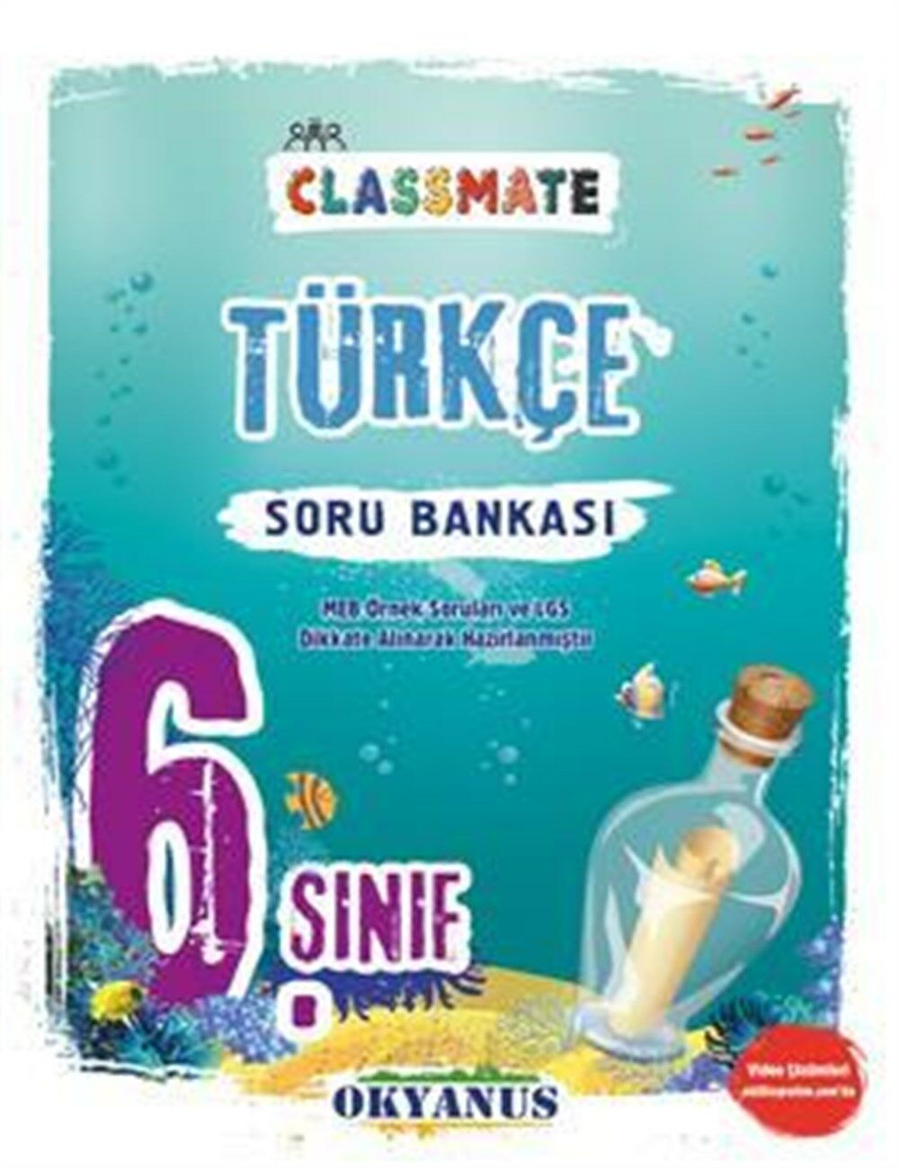 Okyanus Yayıncılık 6. Sınıf Classmate Türkçe Soru Bankası