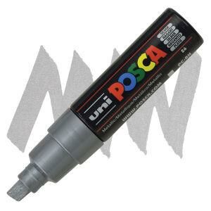 Uni Posca 8.0mm Su Bazlı Poster Markörü Silver PC-17K
