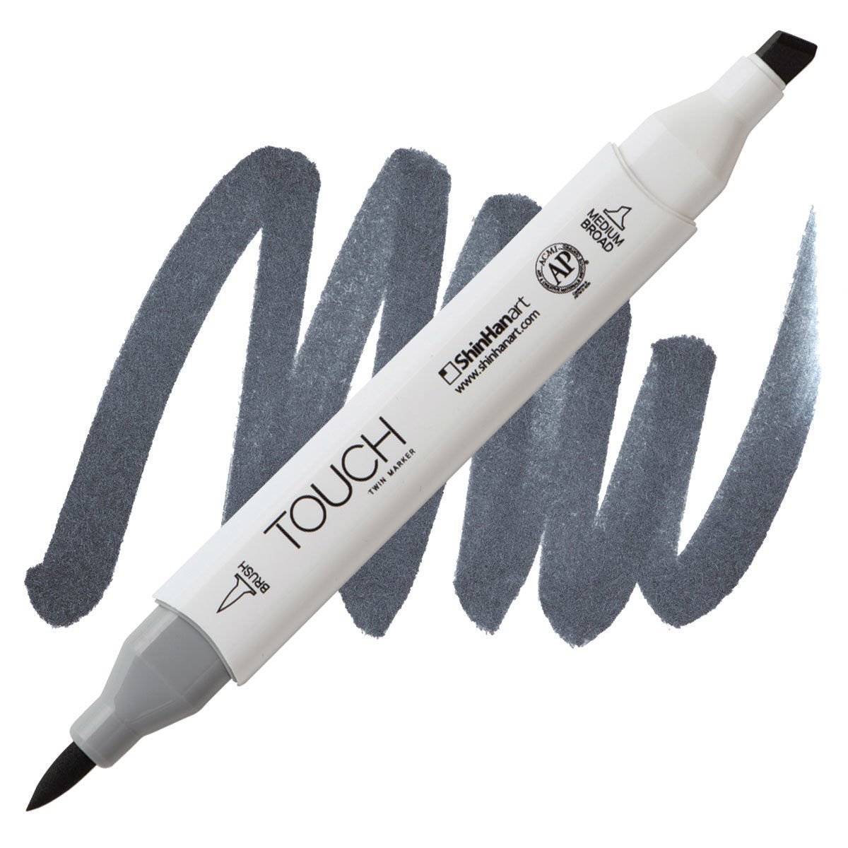 Touch Twin Brush Marker - Cool Grey 8 CG8