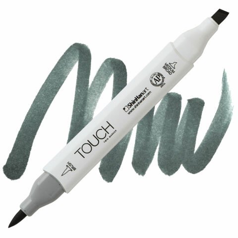 Touch Twin Brush Marker - Green Grey 9 GG9
