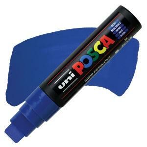 Uni Posca 15mm Su Bazlı Poster Markörü Mavi(Blue)  PC-17K