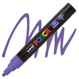 Uni Posca 1.8-2.5 Su Bazlı Poster Markörü Lila (Lilac) PC-5M