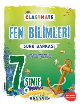 Okyanus Yayıncılık 7. Sınıf Classmate Fen Bilimleri Soru Bankası