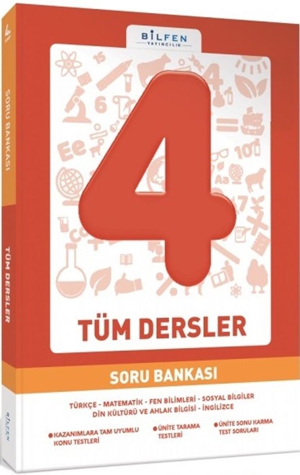 Bilfen Yayıncılık 4. Sınıf Tüm Dersler Soru Bankası
