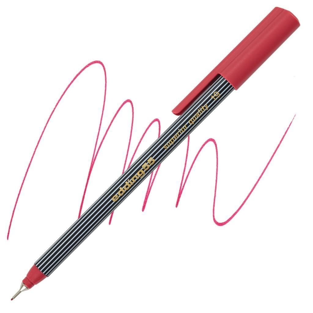 Edding Fine Pen Karmi̇na Kirmizisi (e 55)