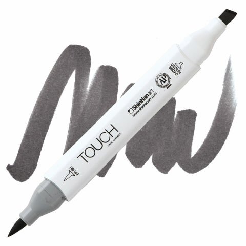 Touch Twin Brush Marker - Warm Grey 8 WG8
