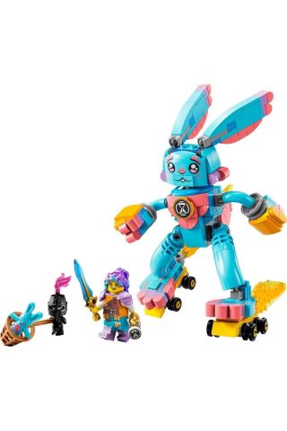 ® DREAMZzz™ Izzie ve Tavşan Bunchu 71453 - 7 Yaş ve Üzeri Oyuncak Yapım Seti (259 Parça)