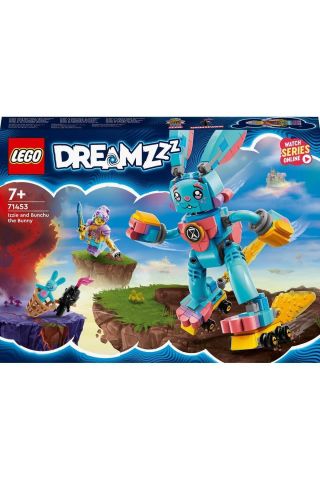 ® DREAMZzz™ Izzie ve Tavşan Bunchu 71453 - 7 Yaş ve Üzeri Oyuncak Yapım Seti (259 Parça)