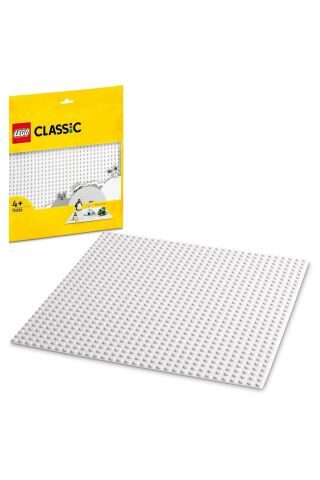 ® Classic Beyaz Plaka 11026 -4 Yaş ve Üzeri Çocuklar için Açık Uçlu Yaratıcı Yapım Seti(1 Parça)