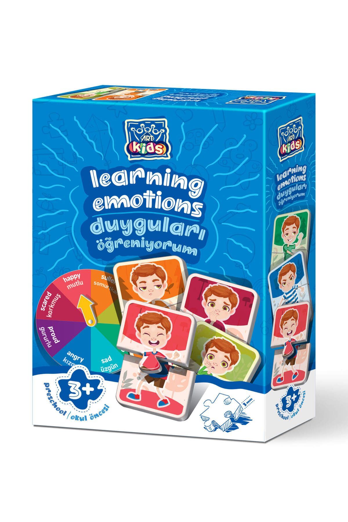 Art Puzzle Art Kids Duyguları Öğreniyorum