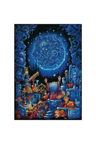 Art ''neon'' Puzzle 1000 Parça Astroloji 4325