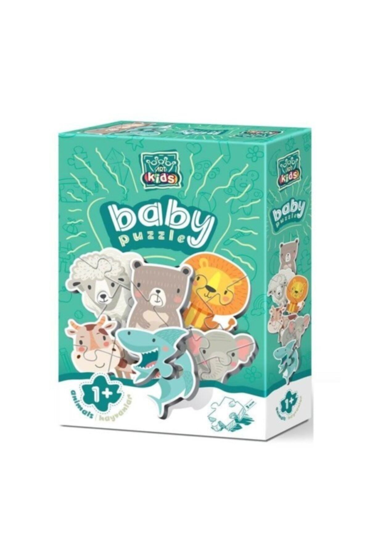 Art Puzzle Baby Hayvanlar (6 MODEL 19 PARÇA)