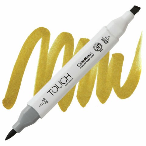 Touch Twin Brush Marker - Walnut BR100
