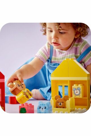 ® DUPLO® İlk Günlük Rutinlerim: Yemek ve Uyku Zamanı 10414 -Eğitici Oyuncak Yapım Seti (28Parça)