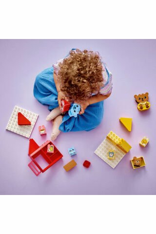 ® DUPLO® İlk Günlük Rutinlerim: Yemek ve Uyku Zamanı 10414 -Eğitici Oyuncak Yapım Seti (28Parça)