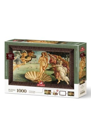 Art Puzzle Venüs'ün Doğuşu,sandro Bottıcellı 1000 Parça Çerçeveli Puzzle 5694