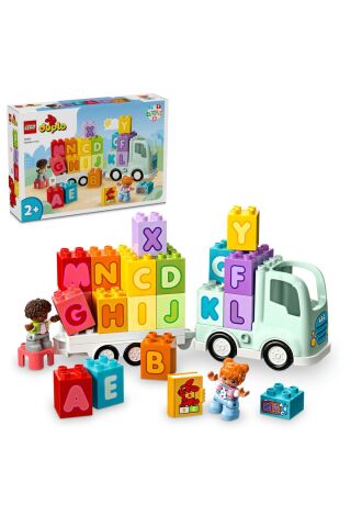 ® DUPLO® Kasabası Alfabe Kamyonu Oyuncağı 10421 - Oyuncak Yapım Seti (36 Parça)