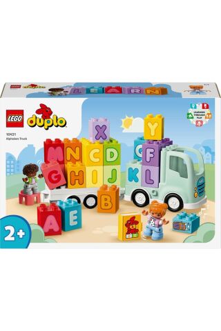 ® DUPLO® Kasabası Alfabe Kamyonu Oyuncağı 10421 - Oyuncak Yapım Seti (36 Parça)